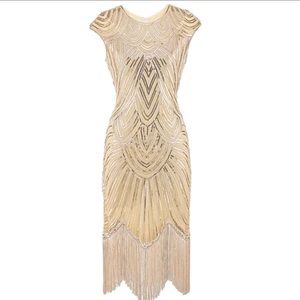 The Great Gatsby Charleston Roaring 20s 1920s Cocktail Dress